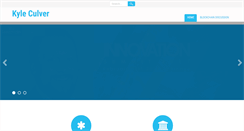 Desktop Screenshot of kyleculver.com